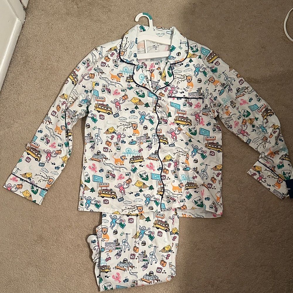 NWT Roller Rabbit Diner Limited Pajamas Small